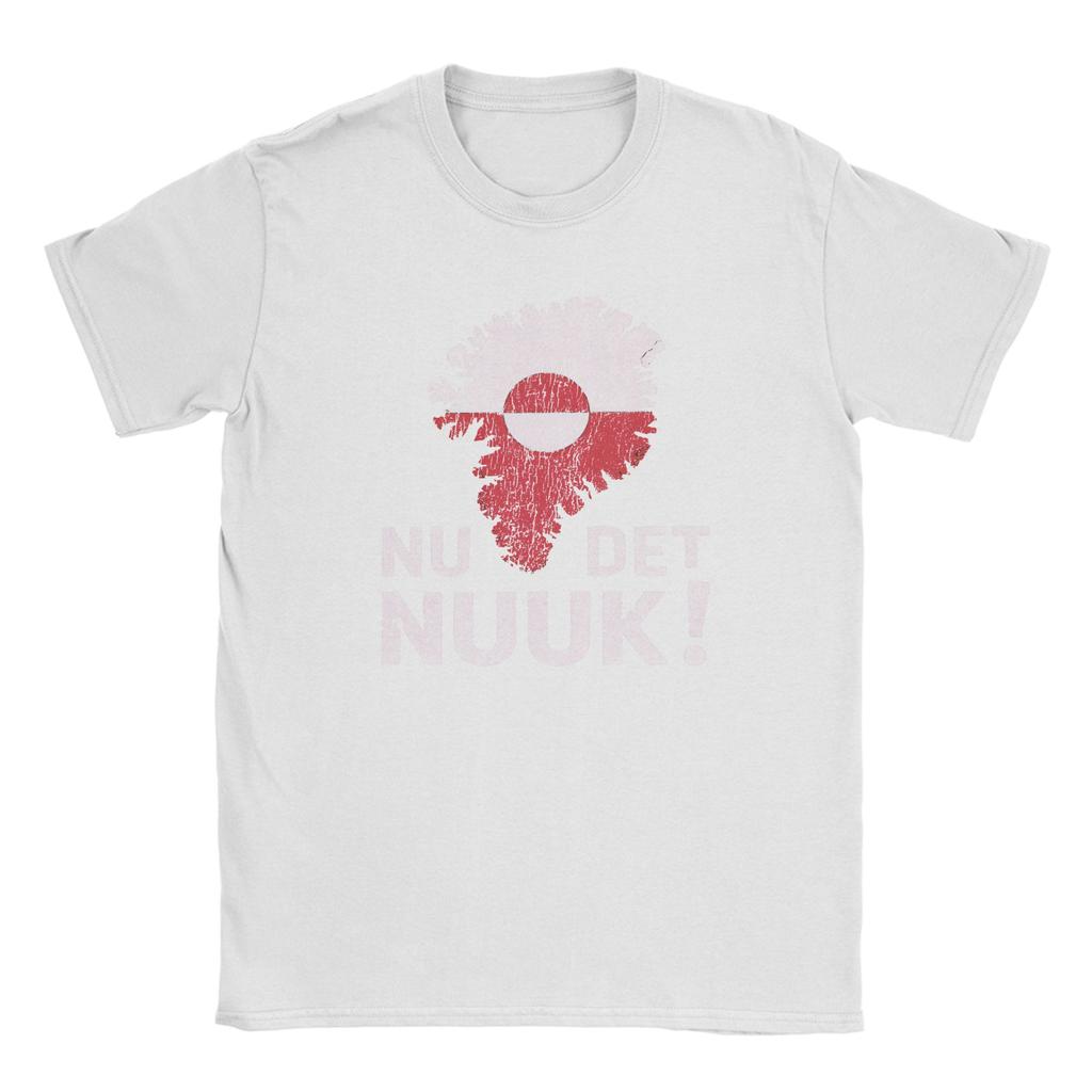 Harajuku TShirt Summer Greenland NuDetNuuk Hip Hop TShirts Cotton Tee Shirt for Men Y2K Casual Big Size Short Sleeve Tops