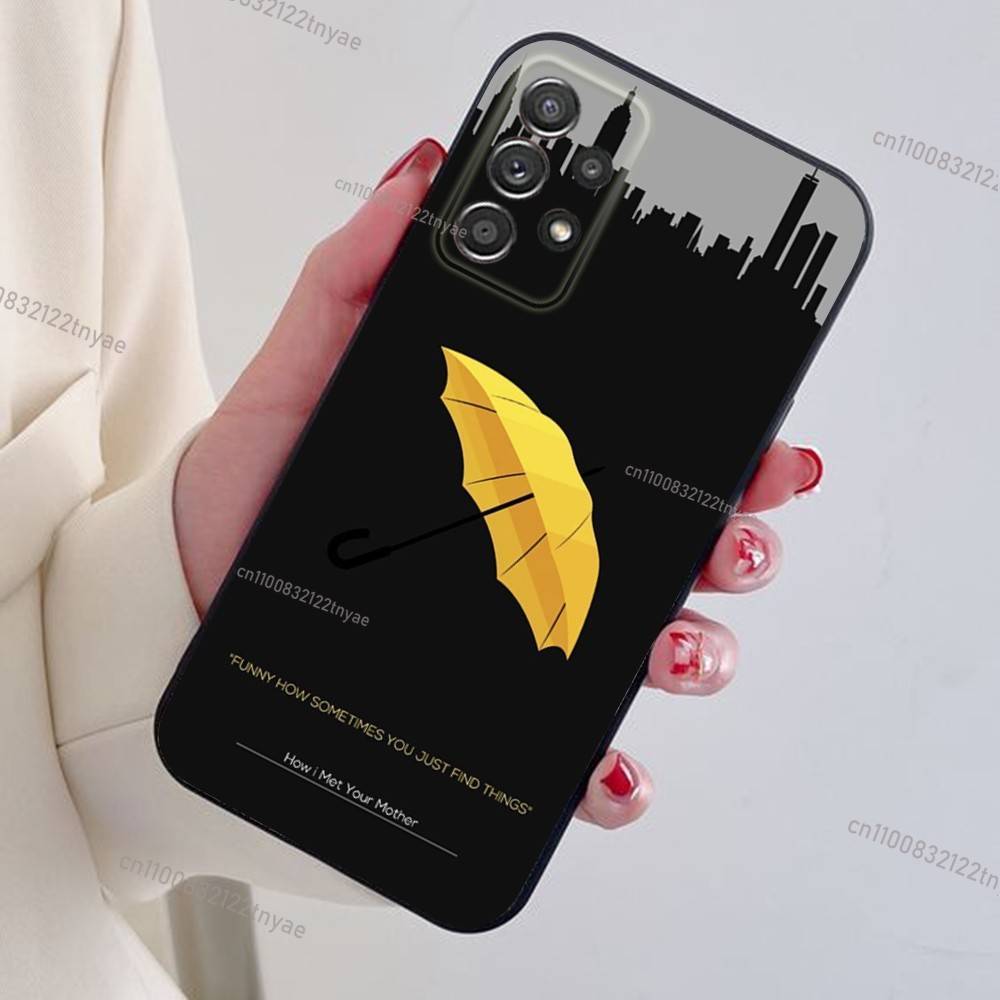 How I Met Your Mother Himym Phone Case For Samsung S24,21,22,23,30,Ultra,20,Plus,Note,10,9,Black soft silicone case