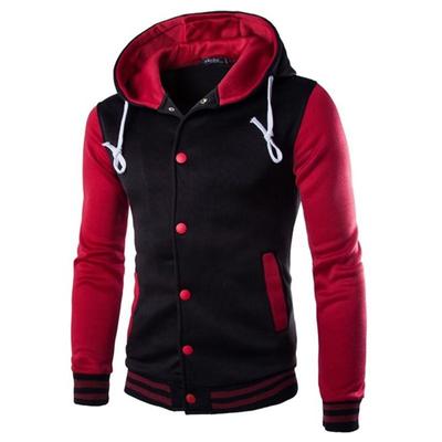 Felpa con cappuccio da uomo classica giacca da motociclista autunnale primaverile giacca sportiva con cappuccio felpa con cerniera cappotto