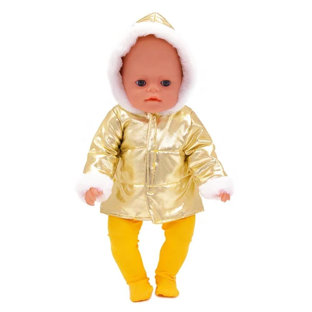 Down Jacket For 18 Inches American Doll Cute Fur Collar Hoodie Doll Clothes Suit Fit 43cm New Baby OG Girl Dolls Best Gift Shoes