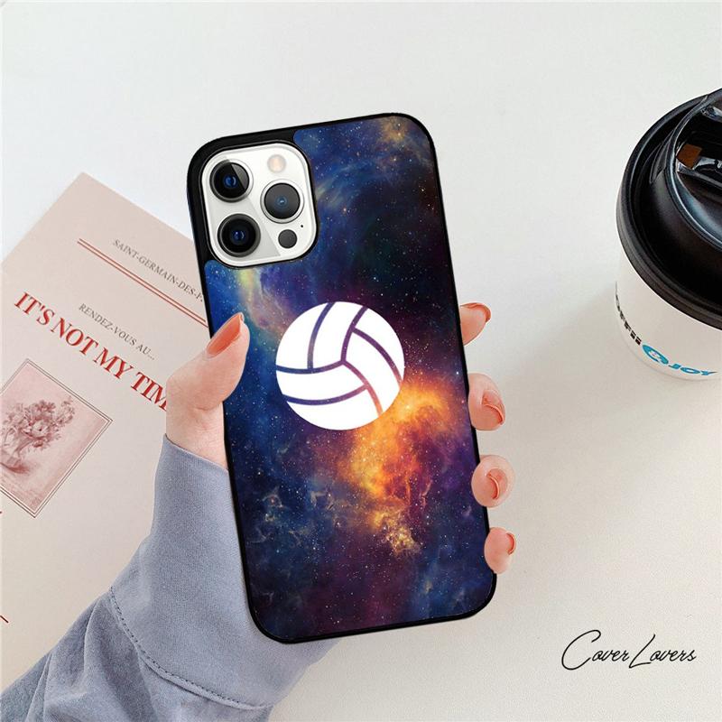 Volleyball Sport Phone Case For iPhone 17 Air 14 15 16 13 12 Max Cover For Apple iPhone 17 Air 11 Pro Max Plus Coque