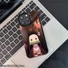 D-Demon N-Nezuko Slayer Phone Case For iPhone 16,15,14,13,12,11,Pro,XS,Max,Plus,Mini,SE4,E Black Matte Shockproof Cover