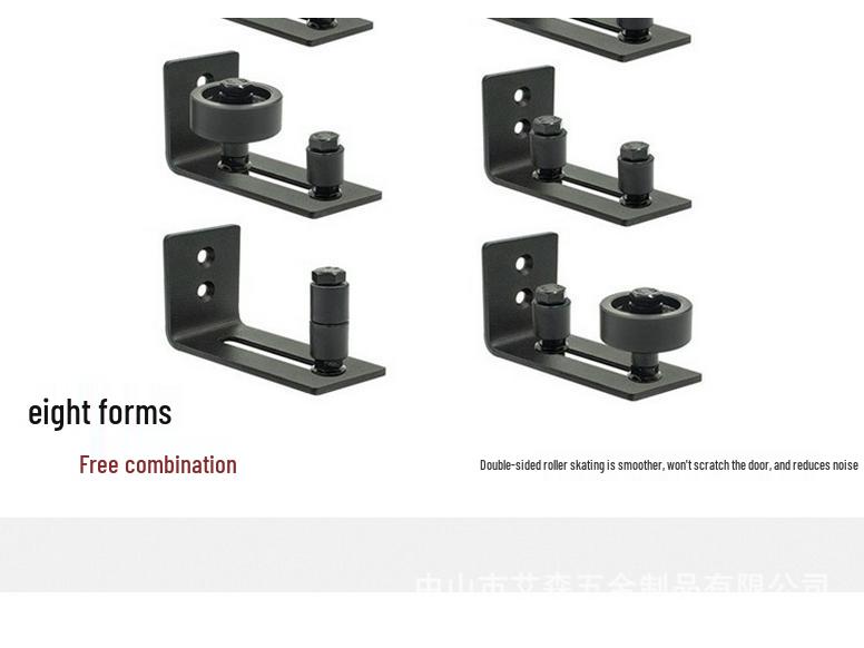 Black Barn Door Swing Stopper: Flat Bottom Floor Guide In 8 American Style Variants