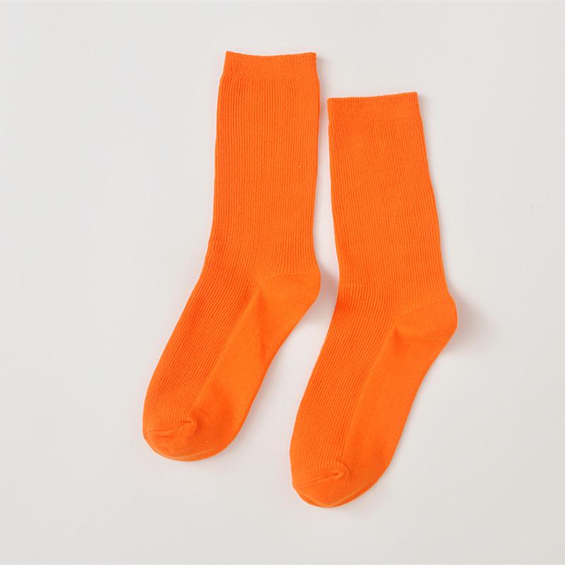 Women's Korean Style Cotton Ruffle Socks - Pastel Mid-Calf Summer Fashion