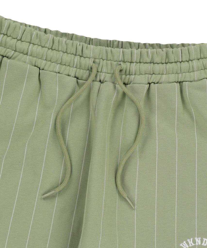 WKNDRS Striped Sweat Pants (Olive)