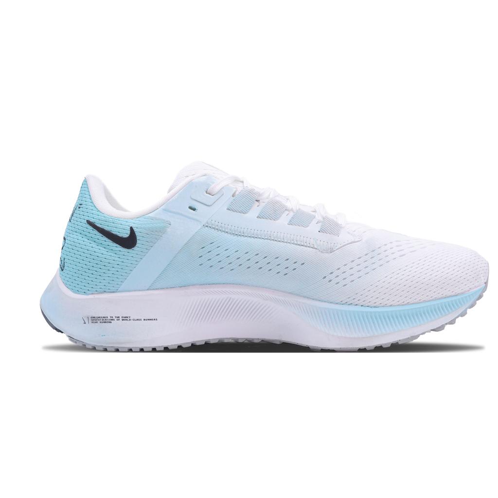 Nike Pegasus 38 Cushioning Slip Resistant Abrasion Resistant Low top Running Shoes Men's Teal CW7356-100(Team147-)