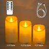 LED Battery Candle Light: Simulated Flame for Birthdays, Romance, Weddings, and Decor