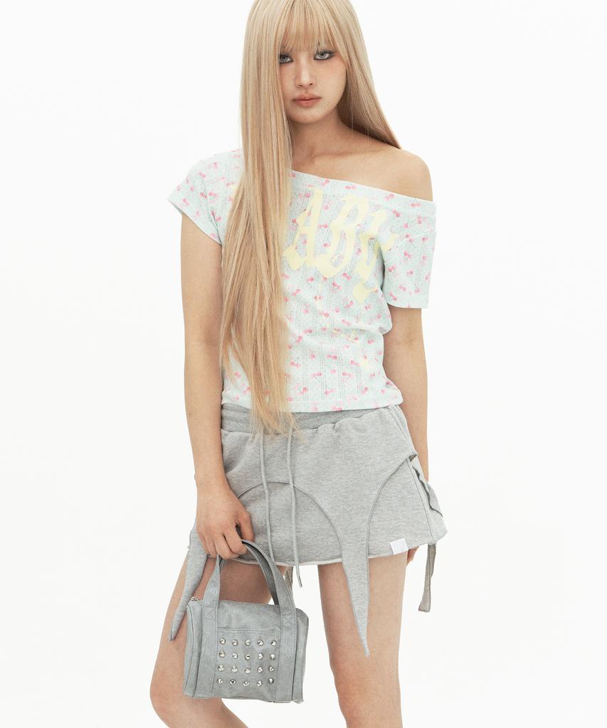 SETUP-EXE Garter Baby Short Pants / Melange