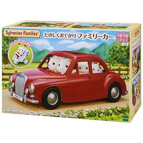 Sylvanian Families Vehicle Fun Outing Family Car V-05 ST Mark Certification 3 years up Toy Dollhouse EPOCH