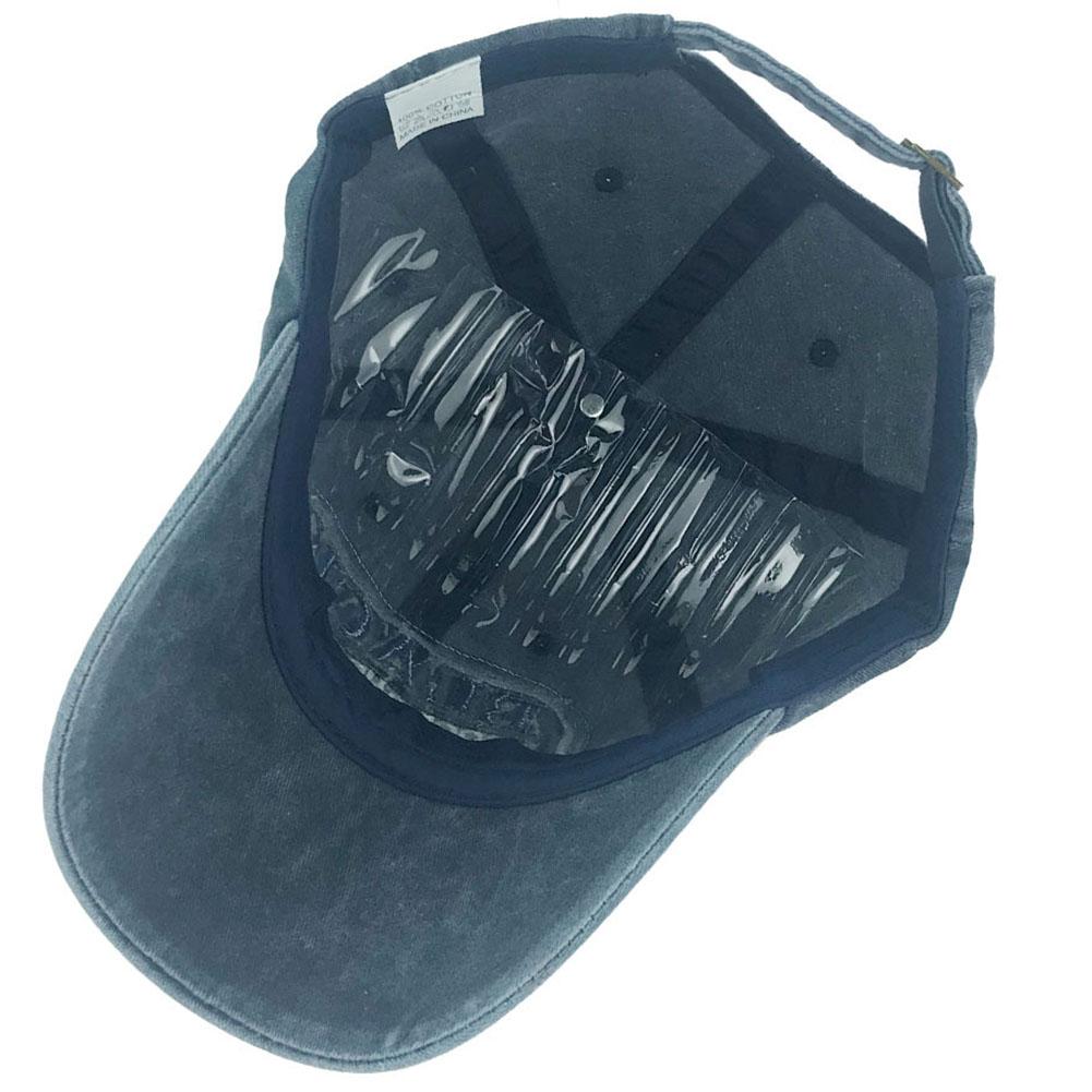 Unisex Baseball Cap Washed Retro Cloth Patched Design Fashion Casquette Letter Embroidery Hat