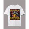 Europäische Größen Maus und Käse Aufdruck Herren Freizeit T-Shirt, Sommer Herren Rundhals Kurzarm T-Shirt