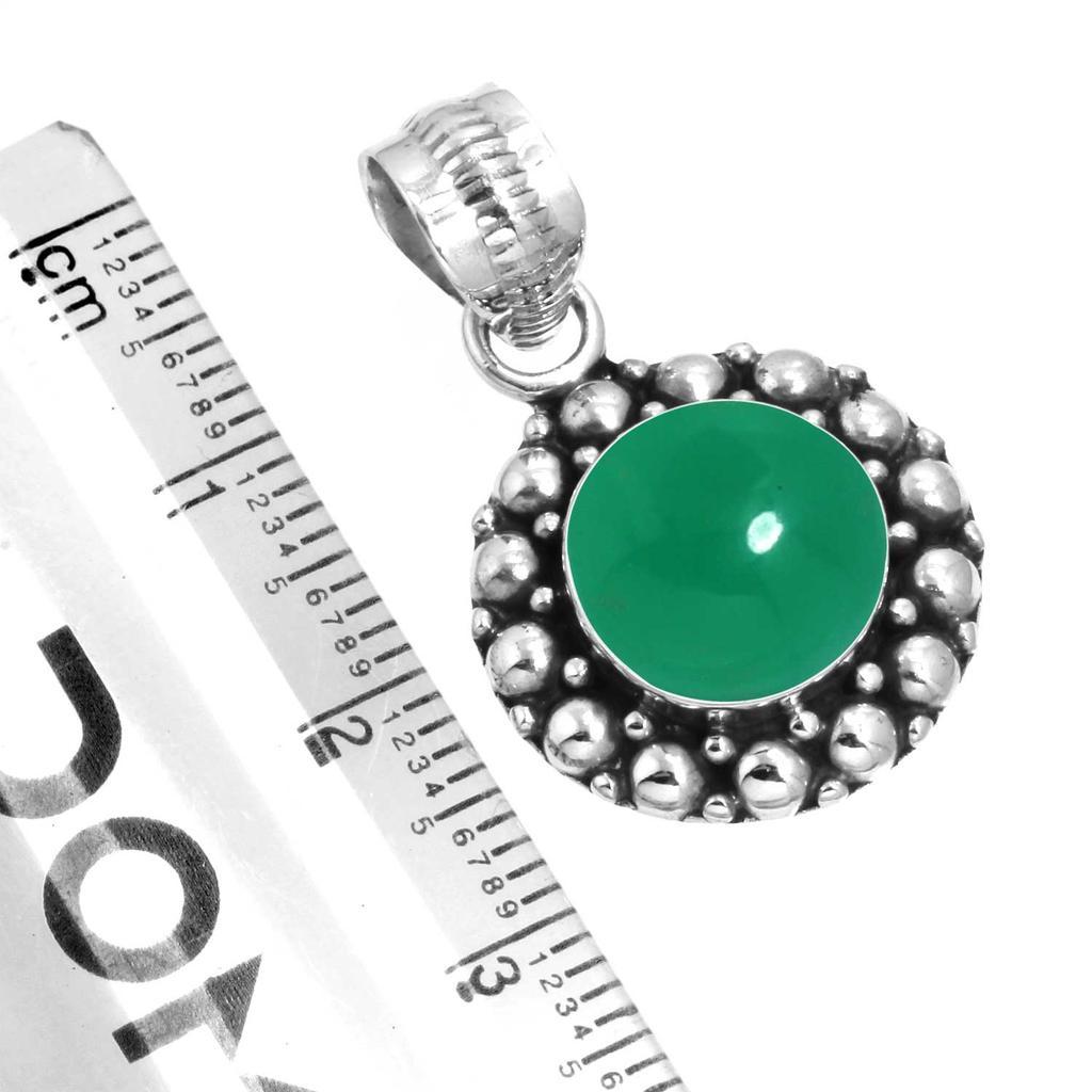 925 Sterling Silver Pendant Women Gemstone Handmade Jewelry Birthday Gift Amber Amethyst Black Onyx Carnelian Garnet Quartz Green Onyx Gold Stone