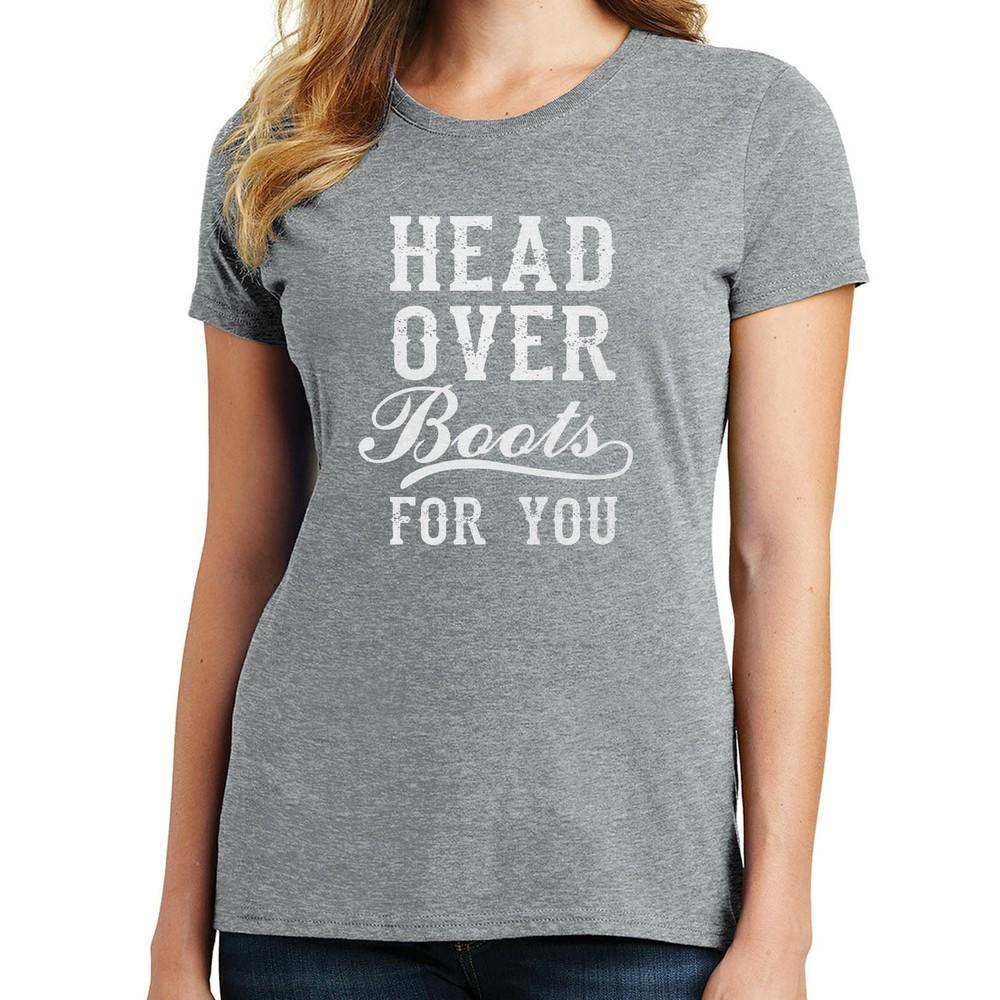 

Head Over Boots For You Country T Shirt Jon Pardi 02485 4XL