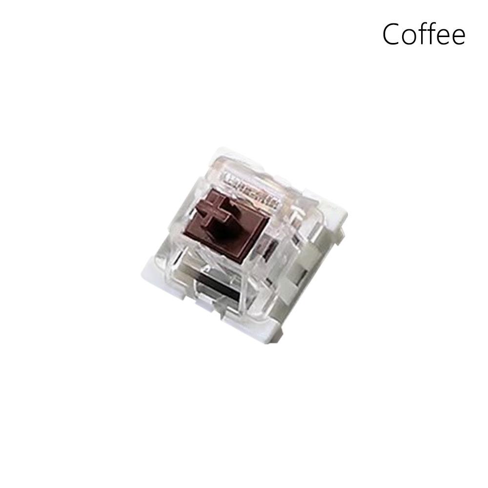 10pcs New Linear Mechanical Keyboard Switch Clicky Silent Gaming Switch Tactile RGB LED MX Switch