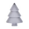 Cross-Border Creative Plastic Christmas Tree Snack and Storage Tray