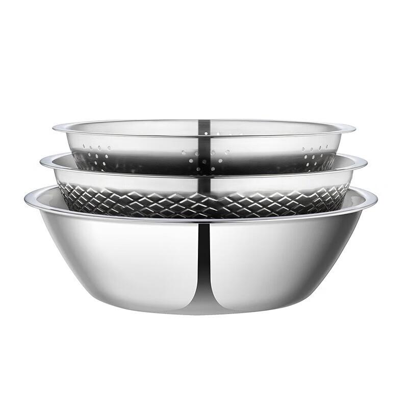 Debo 4-Piece Cookware and Rice Strainer Set