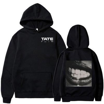 Tate McRae Zo Dichtbij Wat Hoodies 2025 Nieuw Album Print Hooded Sweatshirts Mannen Vrouwen Kleding Fleece Casual Pullover Streetwear
