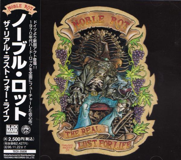 

CD NOBLE ROT - The Real Lust For Life TECX25836 Black Mark Prod 1994 Japan ObiRock Used