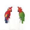 Parrot Figurines Aquarium Ornaments Fun Simulation Parrot DIY Landscaping Decorations Fish Tank Accessories