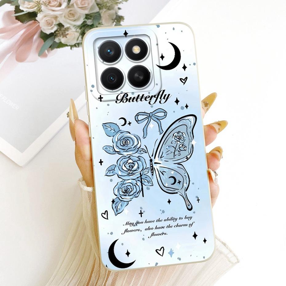New Fashion Phone Case For Honor X8C Soft Silicone Cases For Honor X8c ABR-LX1 LX2 LX3 Shockproof Covers Bumpers