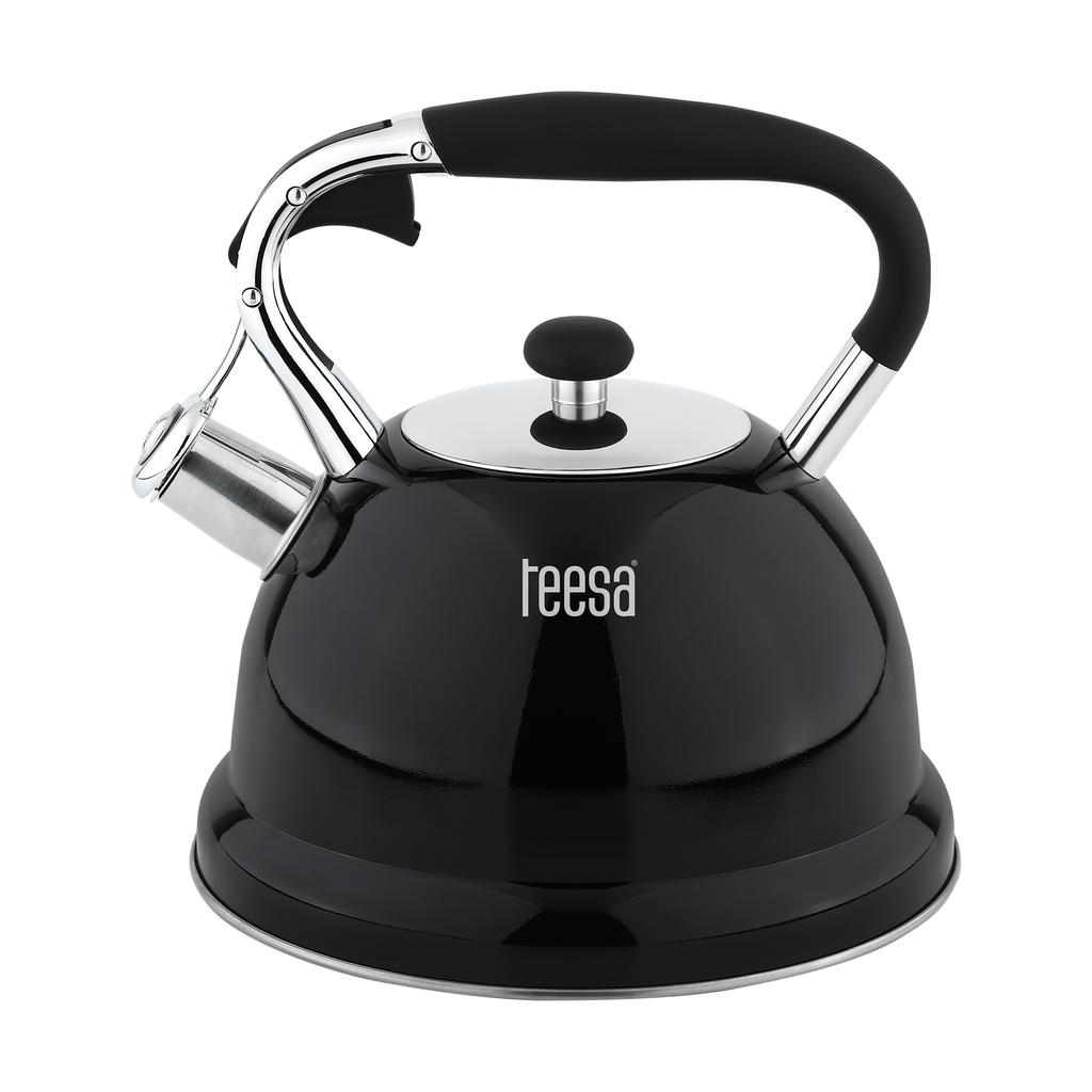 Teesa Stainless Steel Kettle with Whistling 3L Gas Induction