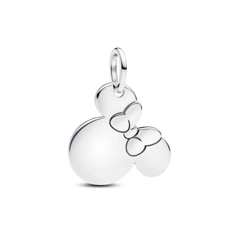 New 925 Silver Heart Bow Dog Palm Turtle Elephant Bead Pendant Charm for DIY Bracelet Jewelry