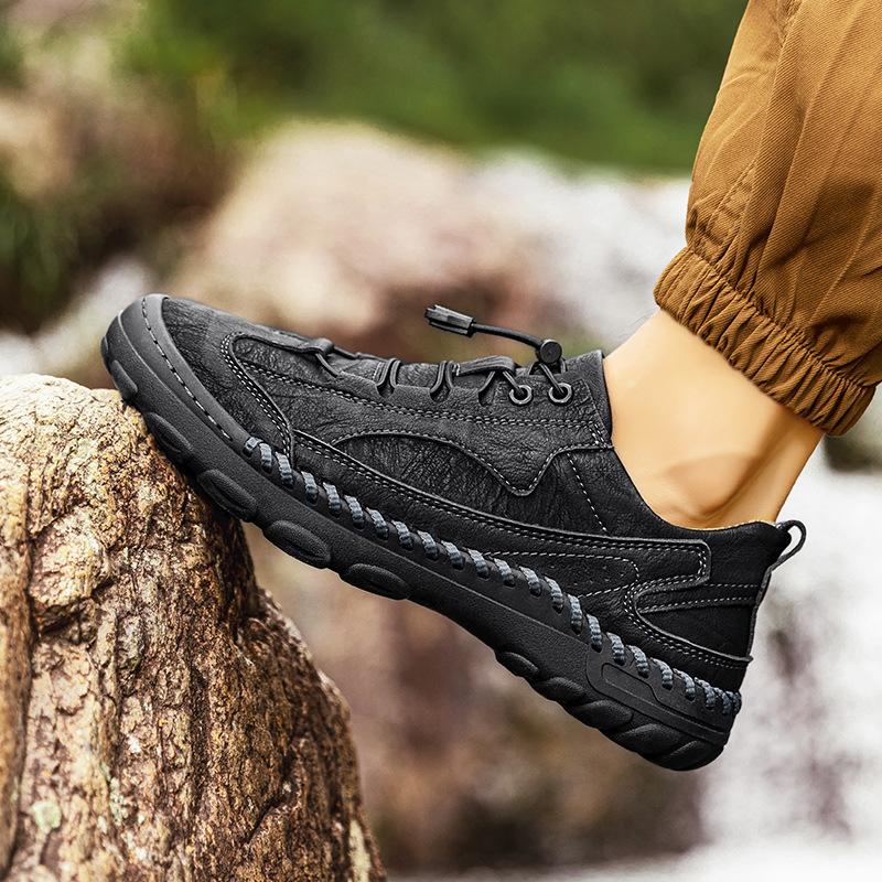 Fashion Outdoor Men Casual Shoes Breathable Sneakers Fashion British Style Loafers Men Luxury Designer Boat Shoes Zapatos Hombre