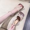 Fashion 2025 Brown Sandals Women Summer New Fashion Women's Sandals Open Toe Pumps Women Shoes Dress Soft-soled Heel High Shoes