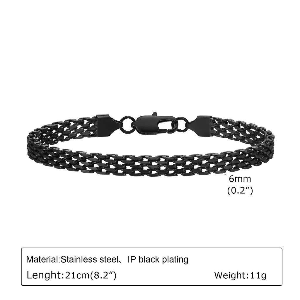 Minimalist Mesh Strap Bracelet for Women,Stainless Steel Chain Bracelets,Classic Charm Jewelry Gifts