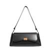 Spring And Summer Niche Black Simple Underarm Baguette Bag Women'S Premium Super Fire Shoulder Messenger Bag Small Bag