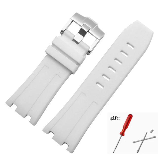 For Audemars and Piguet Royal Oak Strap Original AP 15710 26470 Silicone Rubber Sport Watch Strap 28mm Watchband Accessories