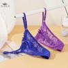 Sexy Spitze Verstellbare Strings für Damen Hüfttief Ausgeschnittene Slips Weibliche Atmungsaktive Unterhosen Perspektive Sexy Dessous