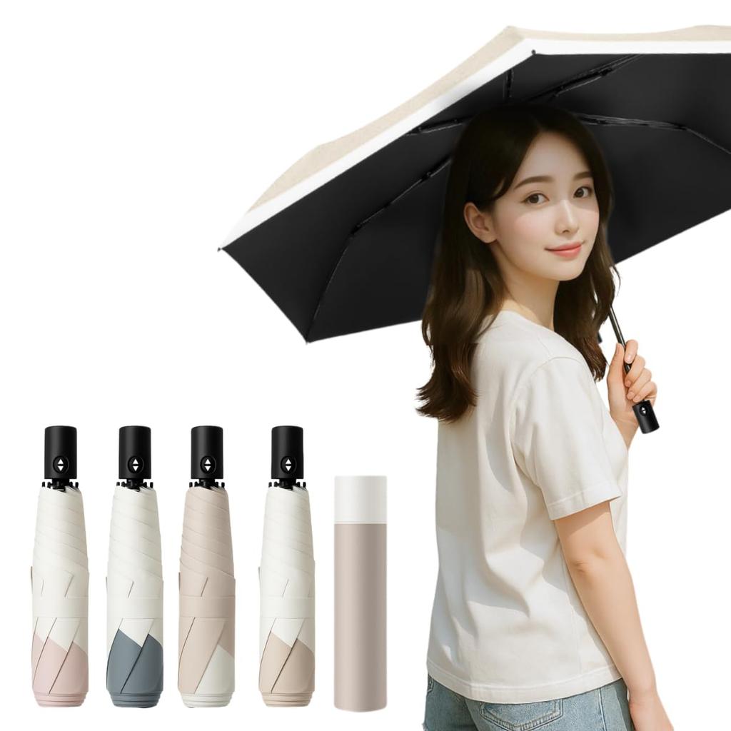 Prv 2025 model great when Folding umbrella with a temperature of For both sunny and rainy automatic opening and UV light 6 opening and lightweight