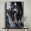 Sexy Woman Prints On Canvas Fashion Art Poster Lady Figure Portrait Paintings for Living Room Wall Art No Frame