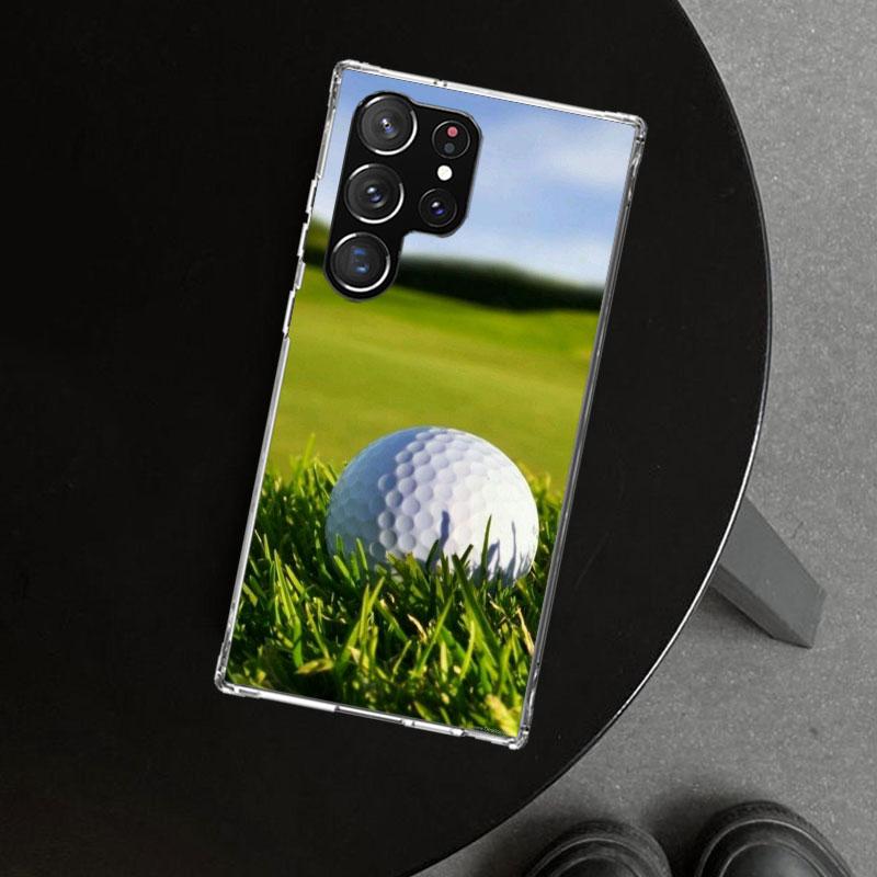 Modern Golf Sports Phone Case Cover for Samsung Galaxy S26 S25 Edge S24 S23 Ultra S22 Plus S21 FE S20 + Art Customized Fundas Ga