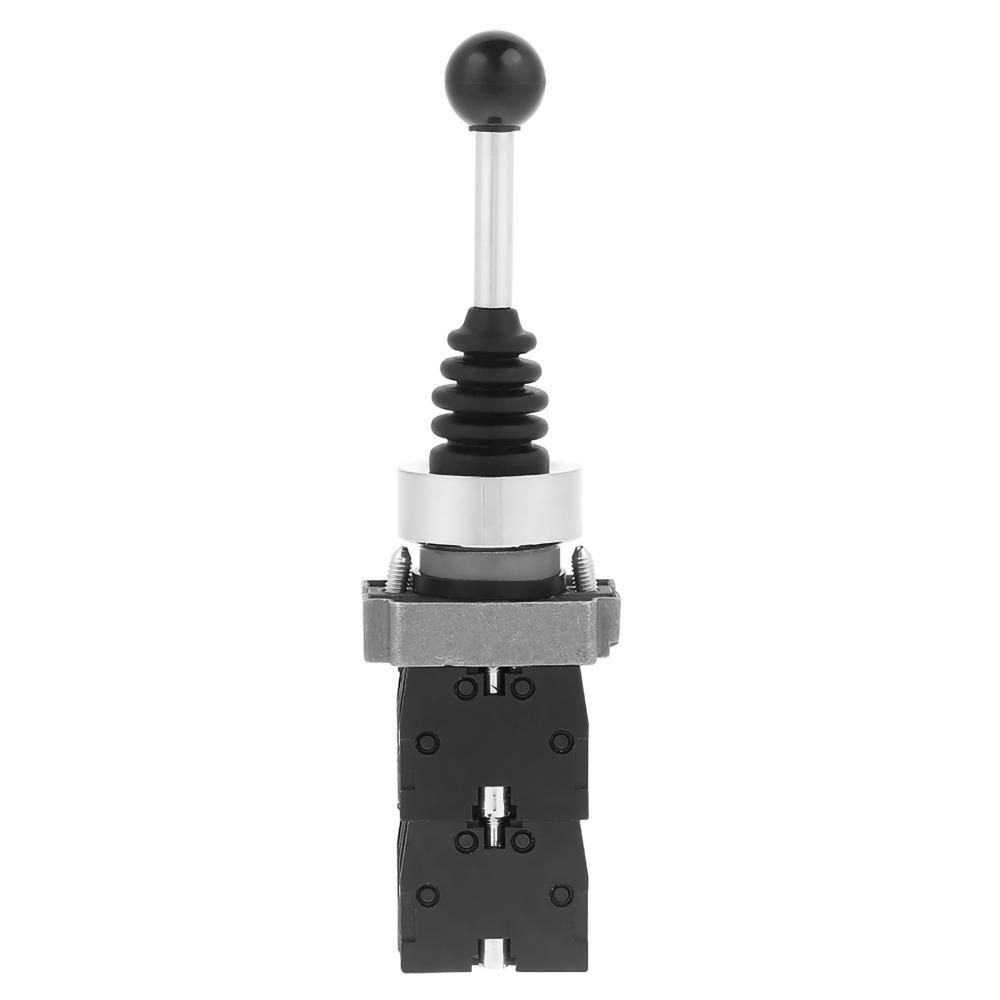 XD2PA14 Joystick Switch 4NO 4 Position 22mm Latching Joy Stick Switch Rubber Sleeve Cover Push On Terminals Locked Joystick