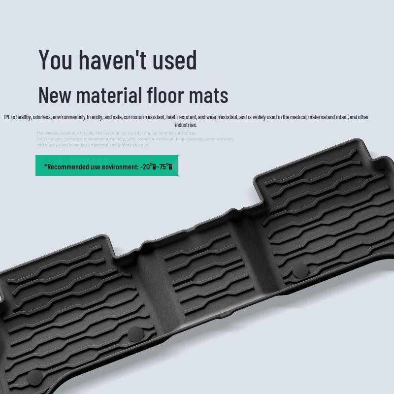 Eco-Friendly TPE Car Floor and Trunk Mats for 2023-2025 Land Rover Range Rover