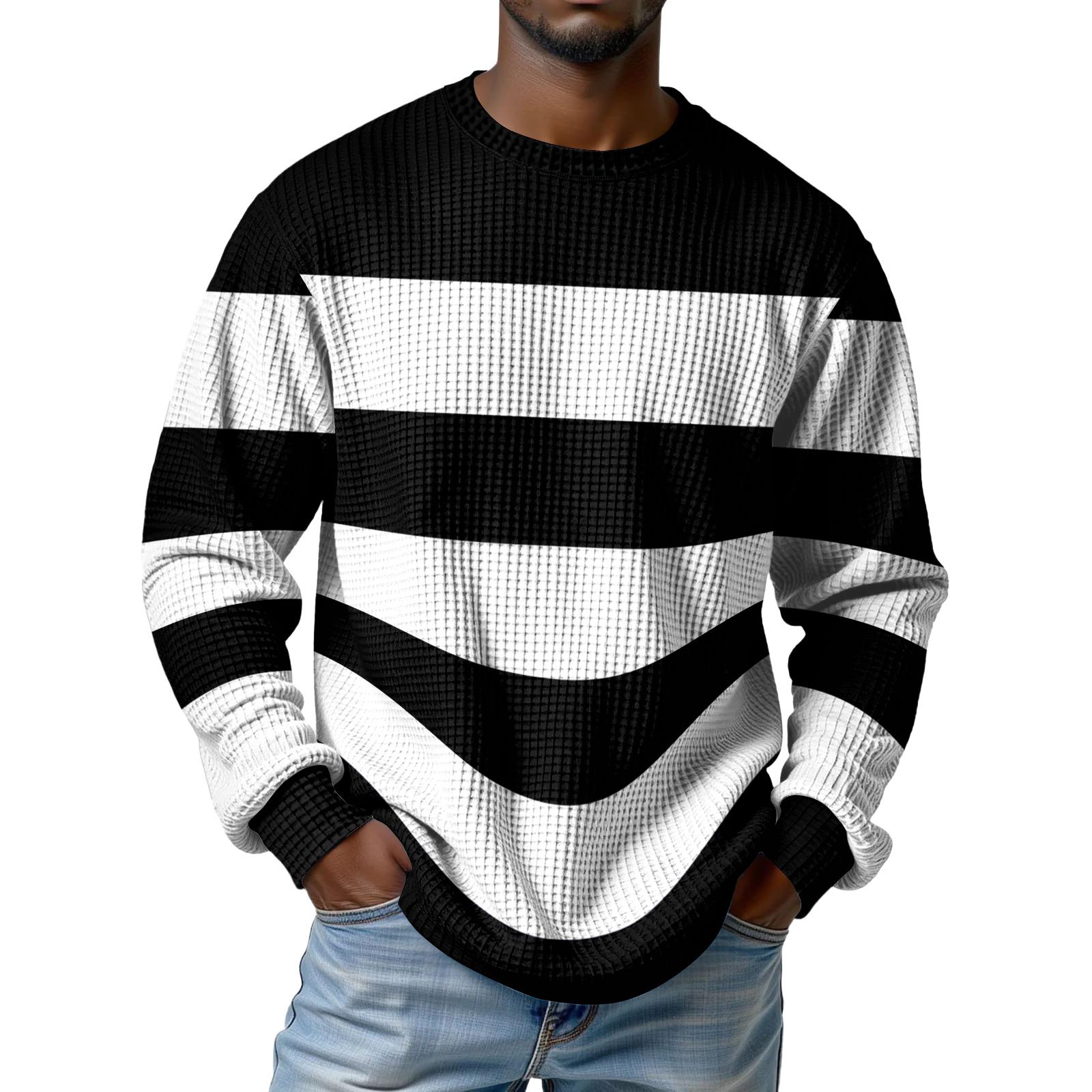 

Men s Knit Casual Collar Pullover , Long Sleeve Daily Wear XXXL білий