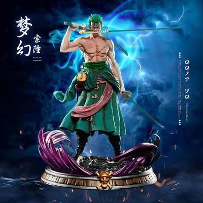 One Piece Roronoa Dream Zoro Anime Figurine de Collection Figurine d'Action Modèle Dessin Animé Enfants Garçon Jouet Cadeau