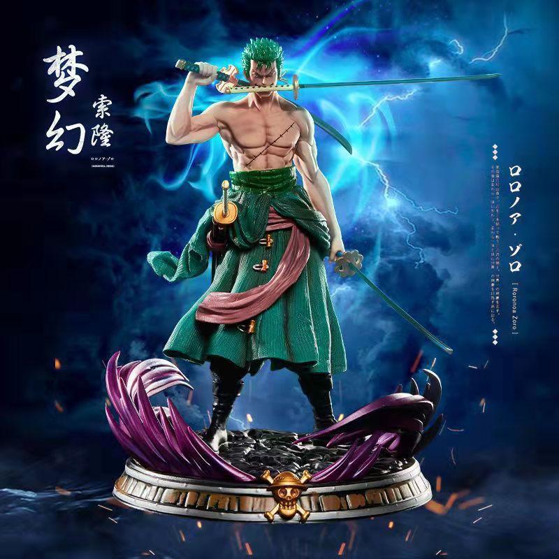 One Piece Roronoa Dream Zoro Anime Figure Collectible Figurine Model Cartoon Children Kids Boy Toy Gift