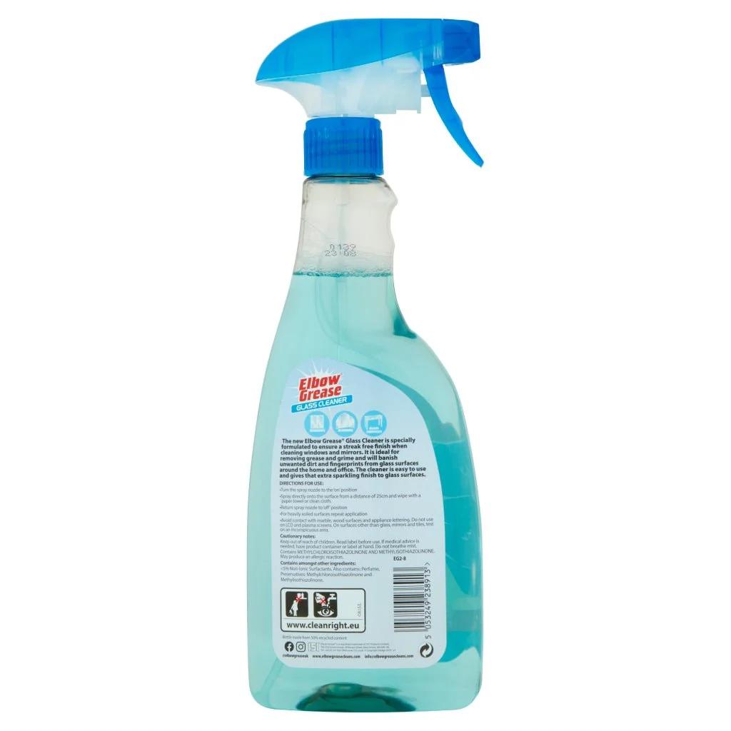 Płyn do okien szyb luster powierzchni szklanych Glass Cleaner Elbow 500ml