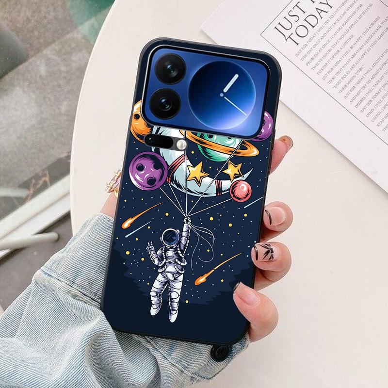 For Xiaomi 17 Ultra Phone Case Astronaut Silicone Camera Protection Back Cover For Xiaomi Mi 17 Pro Max Mi17 Ultra Funda Coque