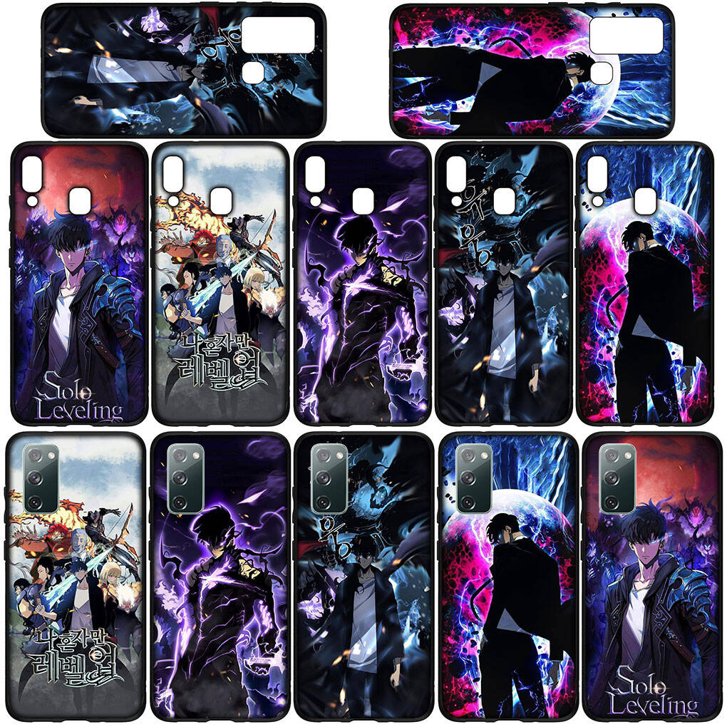 for Motorola Moto Edge 70 60 50 G54 G86 Samsung Galaxy S25 iPhone 17 16 15 Xiaomi Redmi Note 14 13 Pro Max Phone Case Anime Solo Leveling Arise Cover