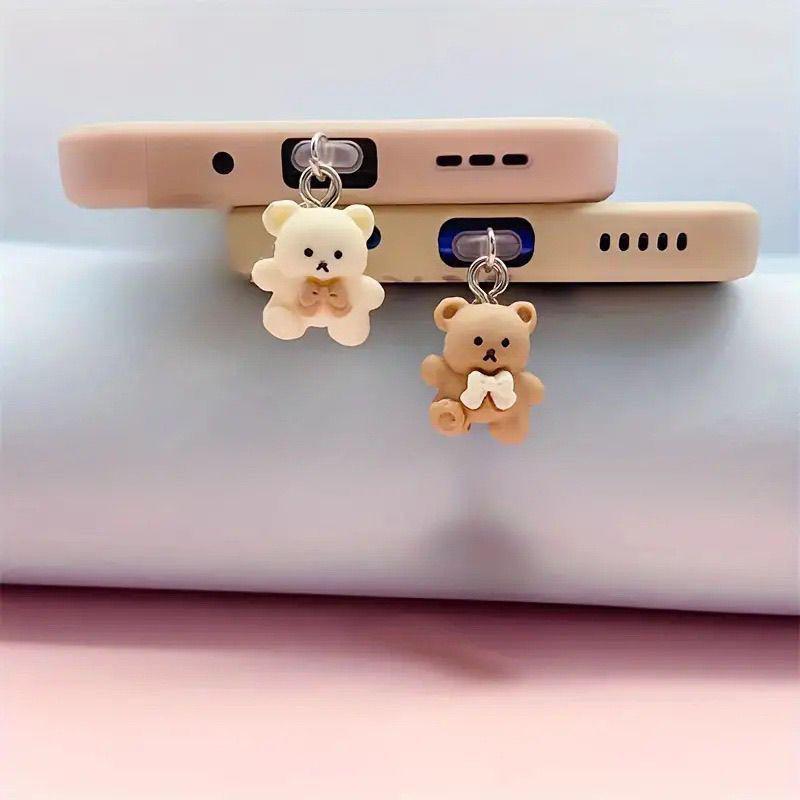 Universal Dust Plug for Apple Devices: Type-C Earphone, Charging Port, Mobile Decoration