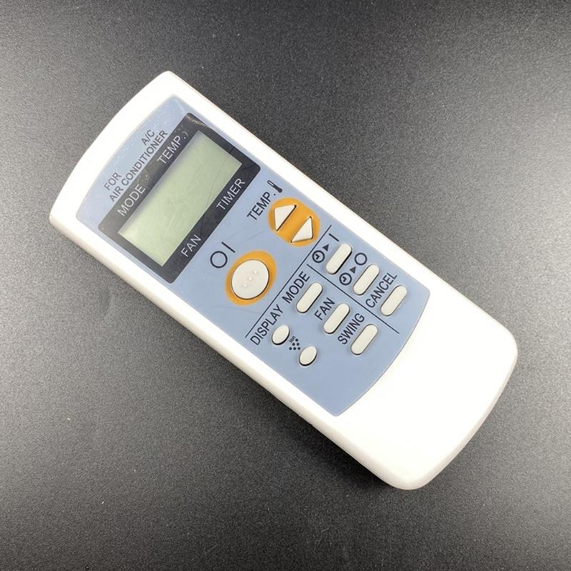 Universal A589JB Air Conditioner Remote Control Featuring Fast Battery Access Ergonomic Comfortable Hold