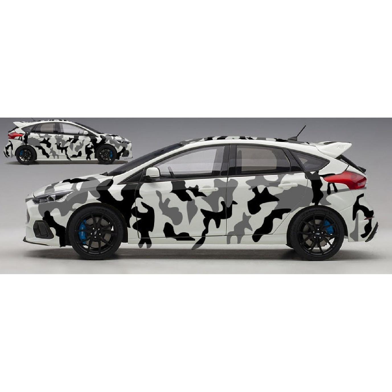 Autofolie Muster Design Waben-Camouflage Vinyl Aufkleber – 14cm Große Blätter, 4 Stück, Matte Oberfläche Wabenfolie Auto