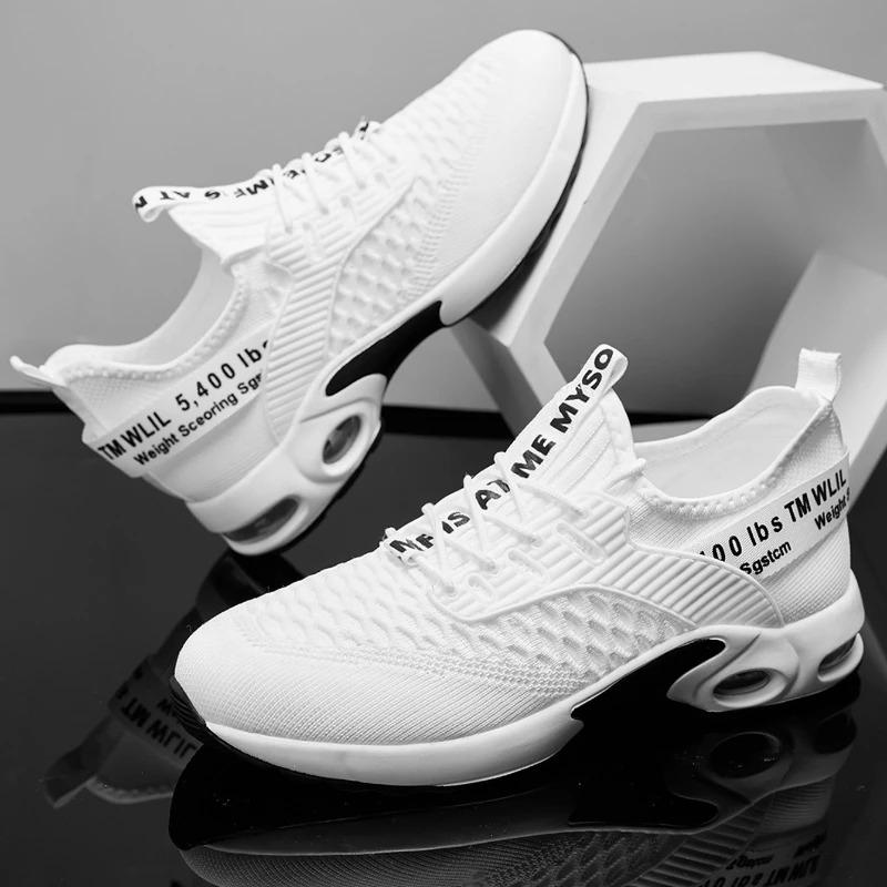 Fashion Men Comfortable Sneakers Lightweight Running Shoes Outdoor Men Athletic Shoe Outdoor Man Slip-on Gym Sneakers Botas Para Hombre