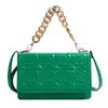 Trendy Casual Bag For Women 2023 New Simple Shoulder Crossbody Chain Handheld Small Square Bag Embossed Commuter Bag Characters)