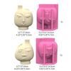 Creative Vase Molds Silicone Crafting Molds Abstract Face Shape Great for Concrete Flower Pots and Artistic Pen Holders