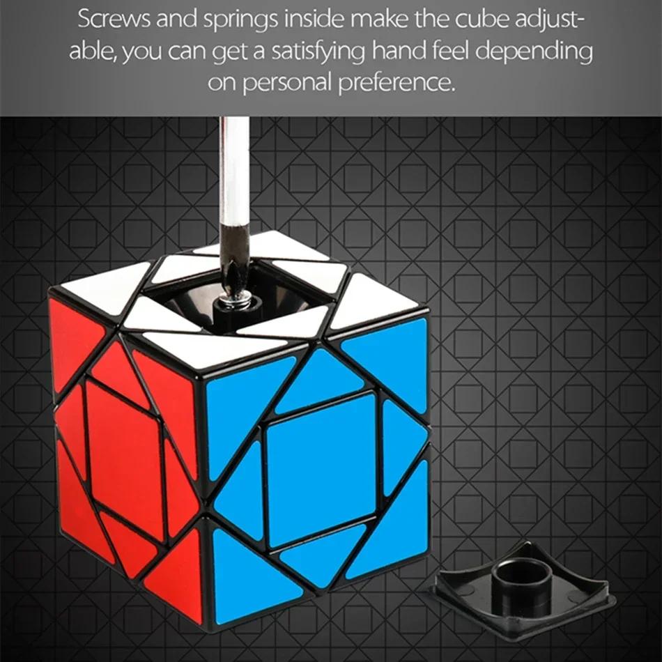 MeiLong Pandora 3x3 Skew Magic Professional Speed Puzzle Skewb Cube Educational Puzzle Toy For Children Gift